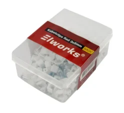 Kabelklemmer flat 3 x 5 mm 100 stk.