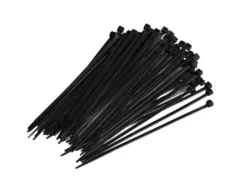Kabelstrips 200 mm svart 100 stk.