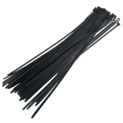 Kabelstrips 7,6 x 500 mm i svart - 50 stk.