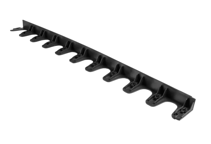 Kantskinne svart 45 mm x 1 meter
