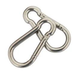 Karabinkrok Ø4 x 40 mm 2 stk.