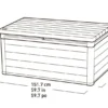Keter putekasse Denali - 570 liter