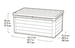 Keter putekasse Denali - 570 liter