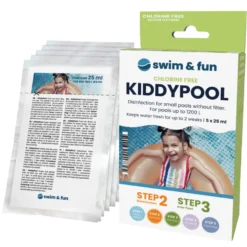 KiddyPool vannpleie til basseng 5 x 25 ml