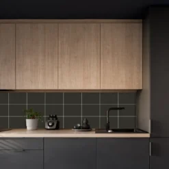 Kitchenline Kjøkkenplate Black Vulcane 610 x 610 mm