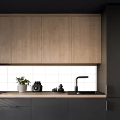 Kitchenline Kjøkkenplate White Kerra 610 x 610 mm
