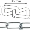 Kjetting Ø2,5 mm x 2 meter