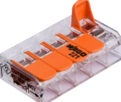 Koblingsklemme 4 mm² - 5-pk.