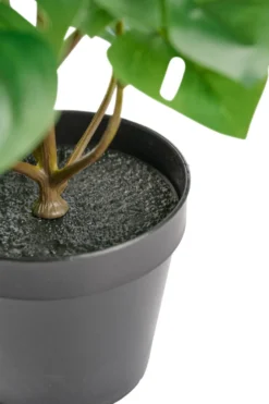 Kunstig monstera plante i potte H32 cm innendørs - Day