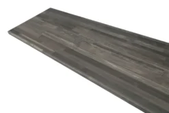 Laminatbenkeplate svart/grå tre 28 mm x 61 x 300 cm