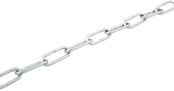 Langlenket kjetting 3 mm x 2 meter