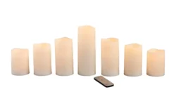 LED-kubbelys batteridrevet 7-pk.