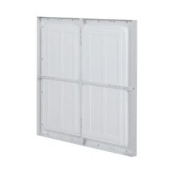 LED-panellys 60 x 60 x 3,8 cm hvit