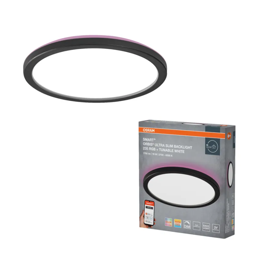 LEDVANCE SMART+ Orbis taklampe Ø235 mm RGB