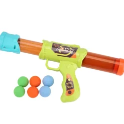 Lekepistol med 12 skumkuler - Ud & Leg