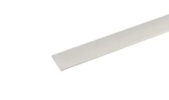 Listprofil flat aluminium - 2 x 25 mm x 2 meter
