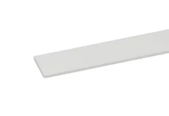 Listprofil flat hvit - 2 x 25 mm x 1 meter