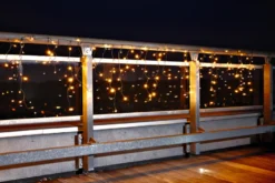 Lyskjede med 200 LED-istapper 5,85 meter