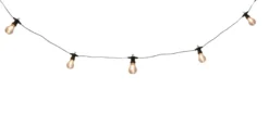 Lyslenke med 10 LED-pærer