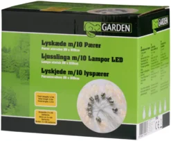 Lyslenke med 10 pærer 5,5 meter - Garden®