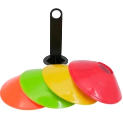 Markeringskjegler med holder Ø19 cm – 16 stk.