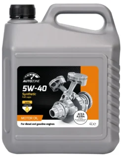 Motorolje fullsyntetisk 5W-40 - 4 liter