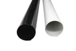 Nedløpsrør 90 x 2500 mm hvit