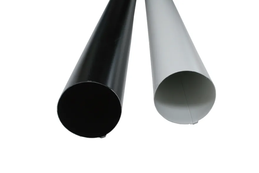 Nedløpsrør 90 x 4000 mm hvit