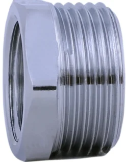 Nippelmuffe krom 3/4"x1/2"