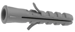 Nylonplugg 6 x 30 mm - 10 stk.