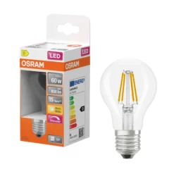 Osram LED Superstar Classic klar standard dimbar E27 7 W
