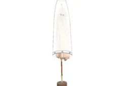 Overtrekk markedsparasoll klar plast 195 cm - Sunlife®