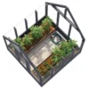 Palmako drivhus Emilia 5,4 m² - 240 x 244 cm