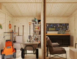 Palmako redskapsbod Aksel 3 - 9,9 m² 273 x 370 cm
