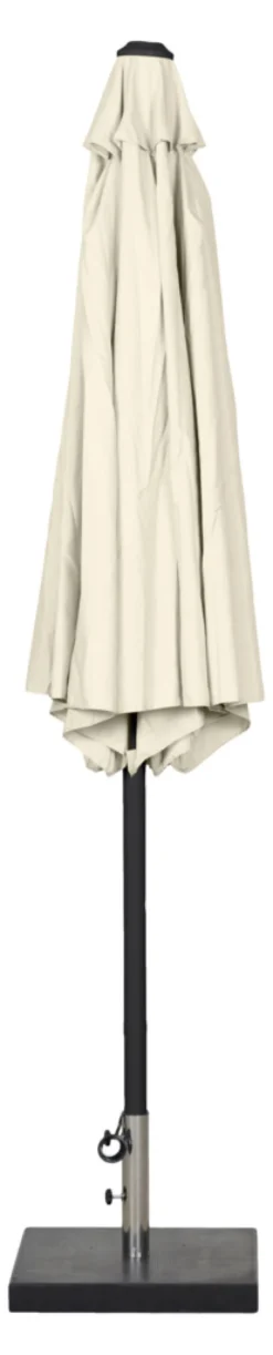 Parasoll Arizona beige m/sveiv og tilt Ø300 - Sunlife®