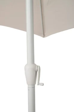 Parasoll Nevada grå m/sveiv & tilt Ø 300 cm - Sunlife®