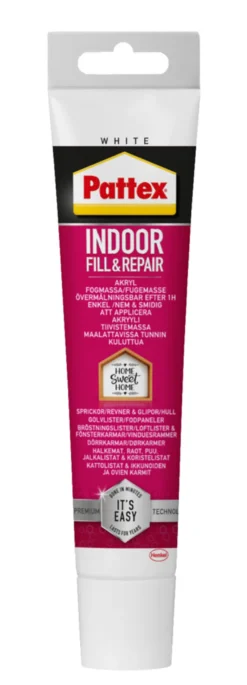 Pattex Akrylfuge Fill & Repair hvit 50 ml
