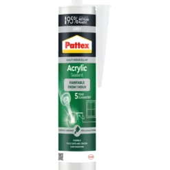 Pattex akrylfugemasse grå 280 ml