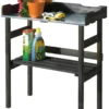 Plantebord svart 78 x 38 x 82 cm