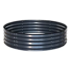 Plantekasse antrasittgrå Ø120,5 x H30,5 cm