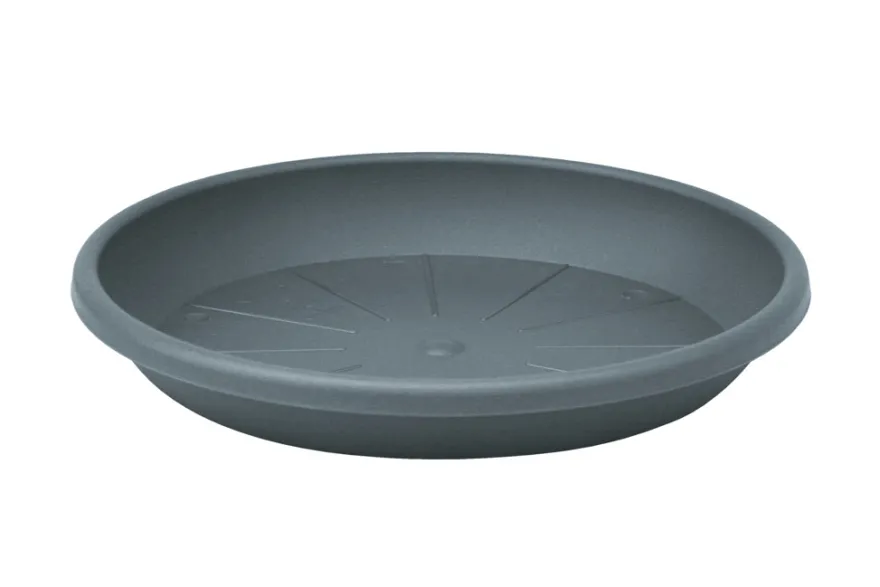 Pottefat Cylindro plast grå Ø41 cm