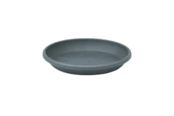 Pottefat Cylindro plast grå Ø25 cm