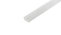 Profillist/plakatlist transparent pvc - 1 m