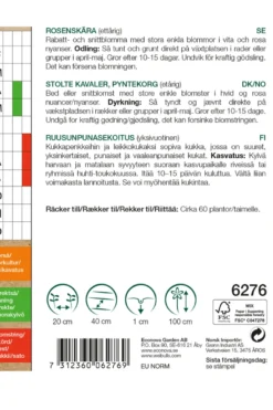 Pyntekorg mix økologisk