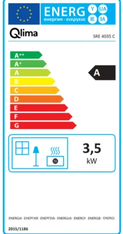 Qlima parafinovn SRE 4035 C 3500 W