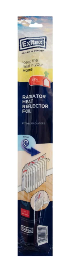 Radiatorfolie 0,5 × 5 meter - Exitex