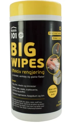Rengjøringskluter Big Wipes 80 stk.