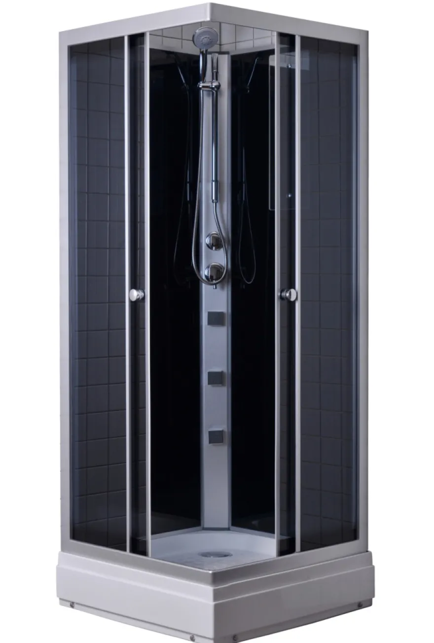 Rondo dusjkabinett 80 x 80 x 205/210 cm
