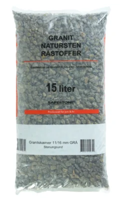 Safestone dekorstein 11/16 mm grå Stenungsund