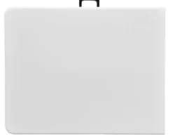 Sammenleggbart bord stål/plast 180 x 75 cm hvit